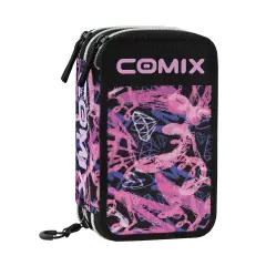 Astuccio Scuola Corredo 3 Zip Comix Wbs 2.0 Princess