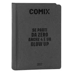 Comix Diario Agenda 16 Mesi Mini Charcoal