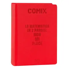 Comix Diario Agenda 16 Mesi Mini Red