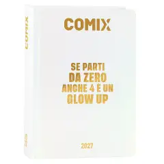 Comix Diario Agenda 16 Mesi Mini Holo White