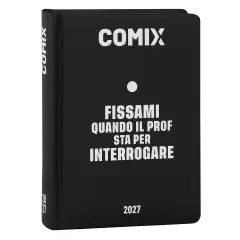 Comix Diario Agenda 16 Mesi Mignon Plus Black&White