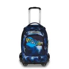 Trolley Zaino Seven Jack 8WD Detach Blu Fusion Scuola