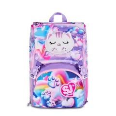 Zaino Scuola SJ Gang Glowcat Sdoppiabile Big 24 Litri Luminoso