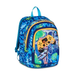 Zaino Scuola SJ Gang Joyful Pins Boy Advanced 29 Litri