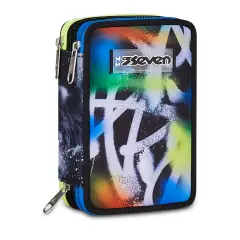 Astuccio 3 Zip Seven Buzzy Note Boy 45pz