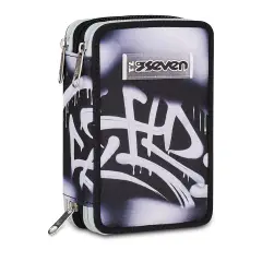 Astuccio 3 Zip Seven Plumpy Line Boy 45pz