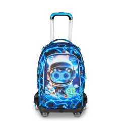 Zaino 34 Litri con Trolley Jack-8wd Sj Gang Space Led Boy