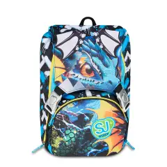 Sj Gang Metal Dragon Boy Zaino Sdoppiabile Big Estensibile 24 Litri