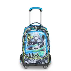 Sj Gang Glace Panther Boy Zaino 34 Litri con Trolley Jack-8wd