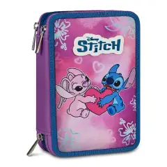 Astuccio 3 Zip Lilo & Stitch You Are Magical Completo 44 Pezzi