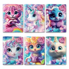 Sj Gang Animali Girl Quaderno A4 Maxi 96/100 Rigatura C
