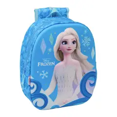 Frozen Zaino Asilo Con Led in 3D