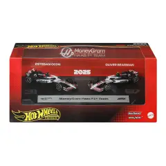Hot Wheels Premium Haas F1 2-Pack JMM97