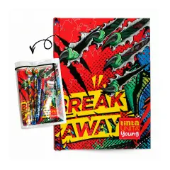 Tinta Unita Young Boy Diario 12 Mesi Con Cover E Accessori Raptor